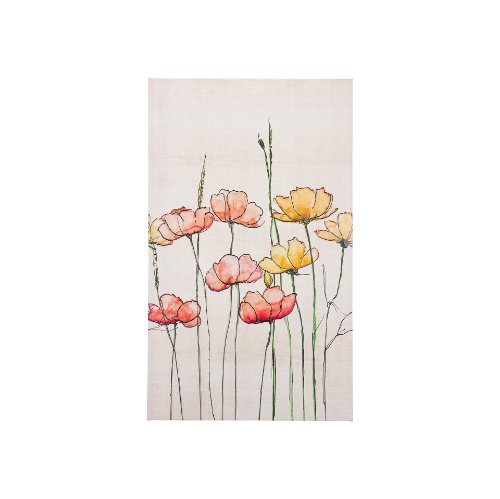 102134-S - Meadow flowers  by Mercana Studio a Hand Embellished Textured Canvas