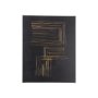 102141-S - Lines I by Mercana Studio a Hand Embellished Textured Canvas