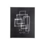 102143-S - Lines III by Mercana Studio a Hand Embellished Textured Canvas