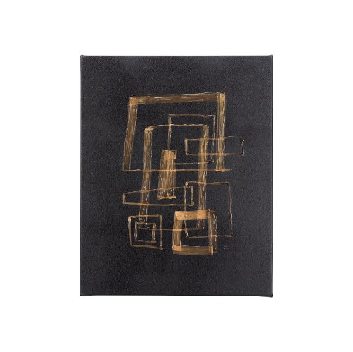 102144-S - Lines IV by Mercana Studio a Hand Embellished Textured Canvas