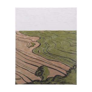 Farmland Spring II by Mercana Studio a Hand Embellished Textured Canvas