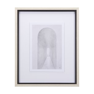 Corridor II by Mercana Studio a Hand Embellished Textured Framed Art Print Matted under Glass
