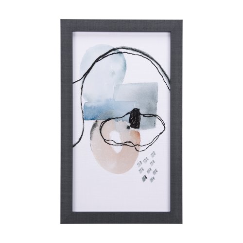 14136 - A Cloudy Afternoon IV by Mercana Studio a Hand Embellished Textured Framed Art Print
