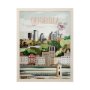 14157 - Georgia Go USA (L) by Mercana Studio a Hand Embellished Decograph Framed Art Print
