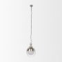 69345 - Leighton 15.0L x 15.0W x 20.0H Antique Nickel Pendant Light