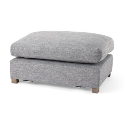 69775 - Valence 38.6L x 26.0W x 17.7H Castlerock Gray 2/3 Ottoman Sectional Piece