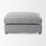 69775 - Valence 38.6L x 26.0W x 17.7H Castlerock Gray 2/3 Ottoman Sectional Piece