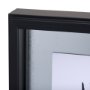 14148 - Lines II by Mercana Studio a Hand Embellished Textured Framed Art Print Matted under Glass