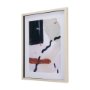 14153 - Color Blocks I by Mercana Studio a Hand Embellished Textured Framed Art Print Matted under Glass