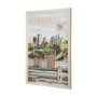 14158 - Georgia Go USA (XL) by Mercana Studio a Hand Embellished Decograph Framed Art Print under Glass