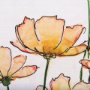 14165 - Meadow flowers III by Mercana Studio a Hand Embellished Textured Framed Art Print Matted under Glass
