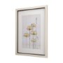 14166 - Meadow flowers IV by Mercana Studio a Hand Embellished Textured Framed Art Print Matted under Glass