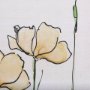 14166 - Meadow flowers IV by Mercana Studio a Hand Embellished Textured Framed Art Print Matted under Glass