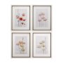 14166 - Meadow flowers IV by Mercana Studio a Hand Embellished Textured Framed Art Print Matted under Glass