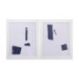 14168 - The Shapes II by Mercana Studio a Hand Embellished Textured Framed Art Print