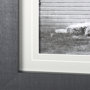14179 - Grey & White Barn I by Mercana Studio Hand Embellished Textured Framed Photo Art Print Matted under 