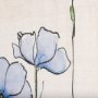 102133-L - Meadow flowers IV by Mercana Studio a Hand Embellished Textured Canvas