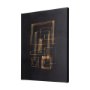 102144-L - Lines IV by Mercana Studio a Hand Embellished Textured Canvas