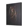 102145-L - Lines V by Mercana Studio a Hand Embellished Textured Canvas
