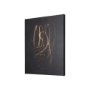 102145-S - Lines V by Mercana Studio a Hand Embellished Textured Canvas