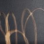 102145-S - Lines V by Mercana Studio a Hand Embellished Textured Canvas