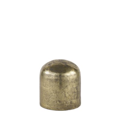 70188 - Quonset Short Brass Finished Aluminum Metal Ornament