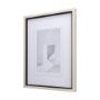 14140 - Corridor IV by Mercana Studio a Hand Embellished Textured Framed Art Print Matted under Glass