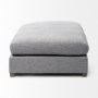 69776 - Valence 38.6L x 38.6W x 17.7H Castlerock Gray Full Size Ottoman Sectional Piece