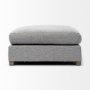 69776 - Valence 38.6L x 38.6W x 17.7H Castlerock Gray Full Size Ottoman Sectional Piece