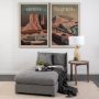 69776 - Valence 38.6L x 38.6W x 17.7H Castlerock Gray Full Size Ottoman Sectional Piece
