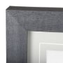 14180 - Grey & White Barn Ii by Mercana Studio Hand Embellished Textured Framed Photo Art Print Matted under