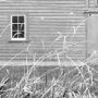 14180 - Grey & White Barn Ii by Mercana Studio Hand Embellished Textured Framed Photo Art Print Matted under
