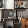 69229 - Simul (Set of 2) Light Brown Wood Modular Shelving Unit