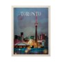 13789 - Toronto Go Canada (L) by Mercana Studio a Hand Embellished Decograph Framed Art Print