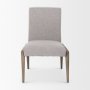 69824 - Palisades Gray Upholstery w/ Solid Wood Armless Dining Chair 