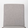 69824 - Palisades Gray Upholstery w/ Solid Wood Armless Dining Chair 