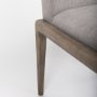 69824 - Palisades Gray Upholstery w/ Solid Wood Armless Dining Chair 