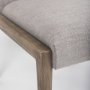 69824 - Palisades Gray Upholstery w/ Solid Wood Armless Dining Chair 