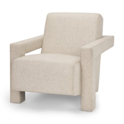 69825 - Sovereign Oatmeal Fully Upholstered Accent Chair