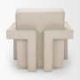 69825 - Sovereign Oatmeal Fully Upholstered Accent Chair