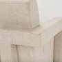 69825 - Sovereign Oatmeal Fully Upholstered Accent Chair