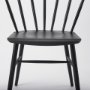 69840 - Colin 21.3L x 21.3W x 30.3H Black Metal Dining Chair