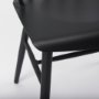 69840 - Colin 21.3L x 21.3W x 30.3H Black Metal Dining Chair