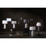 68341 - Harlan (30.5"H) Beige-Toned Fabric Shade Gray Concrete Base Table Lamp 