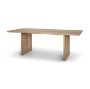 69905 - Grier 84" Light Brown Wood w/ Cane Dining Table
