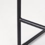 69556 - Givens 25.8"H Seat Height Natural Wood W/Black Metal Counter Stool