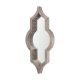 69458 - Tamanar 15.0 x 3.0 x 34.1 Light Brown Wood Frame Wall Mirror