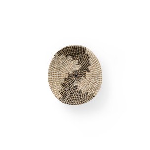 Luna 12.0L x 12.0W x 2.0H Light Brown Seagrass Round Wall Hanging Plate 