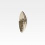 69600 - Luna 12.0L x 12.0W x 2.0H Light Brown Seagrass Round Wall Hanging Plate 
