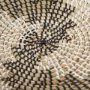 69600 - Luna 12.0L x 12.0W x 2.0H Light Brown Seagrass Round Wall Hanging Plate 